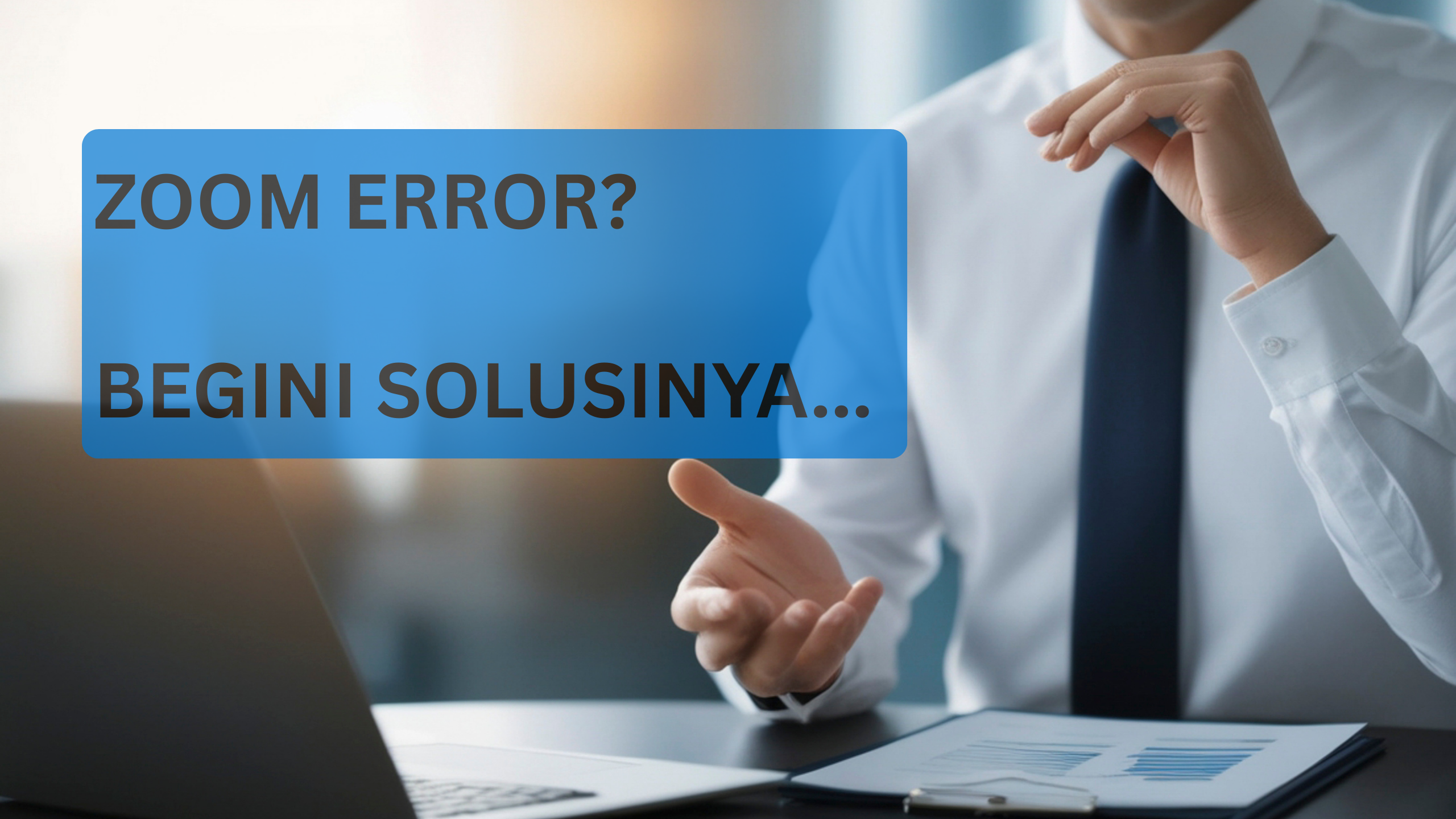 Cara Mengatasi Zoom Error 5003