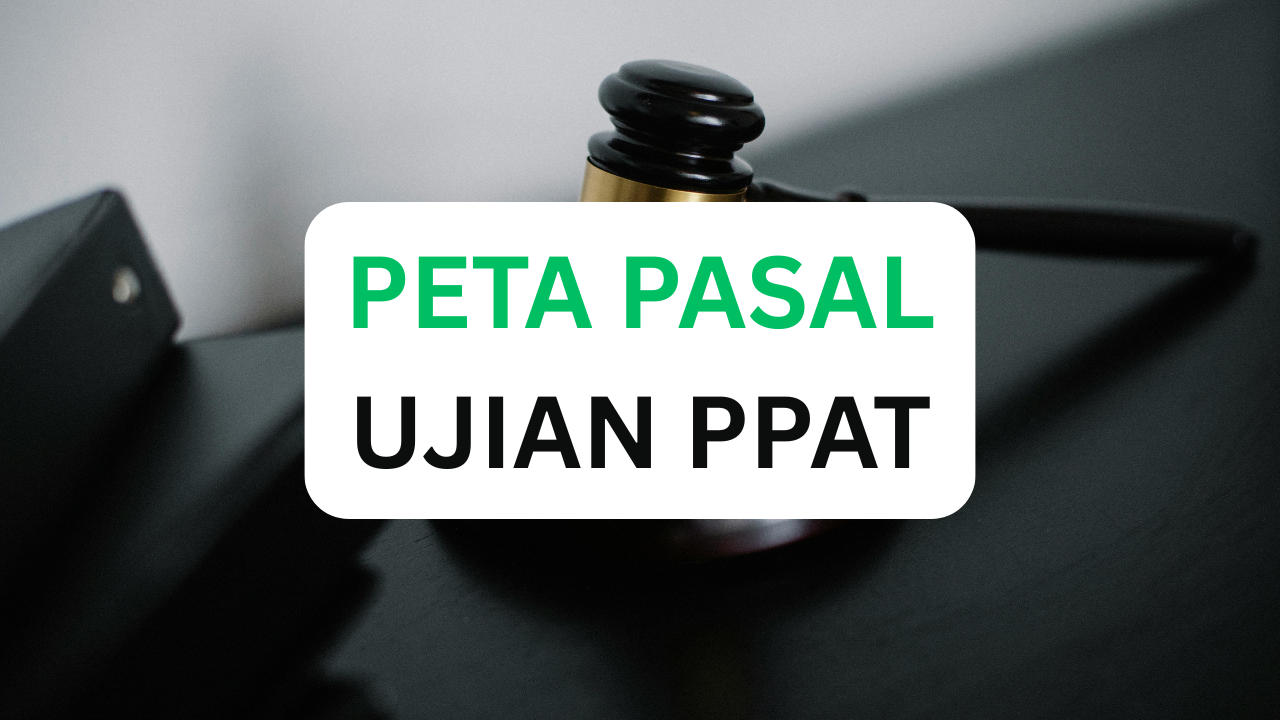 PETA PASAL UJIAN PPAT